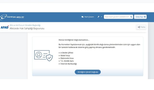 AFAD hak sahipliği itiraz sonuçları açıklandı mı? E-Devlet sorgu ekranı