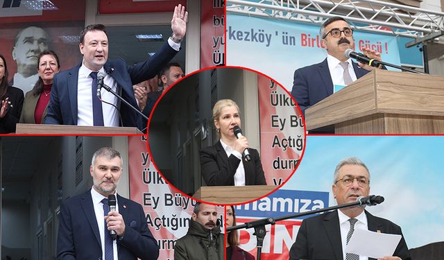 İşte CHP’nin Çerkezköy Belediye Başkan aday adayları