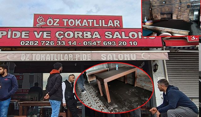 Öz Tokatlılar Pidecisinde yangın