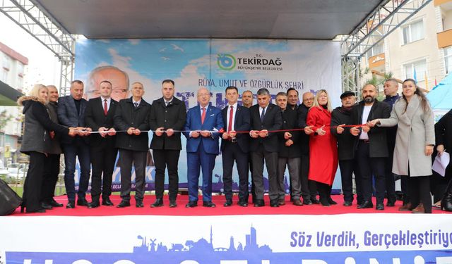 100. Yıl Meydanı Parkı törenle hizmete açıldı