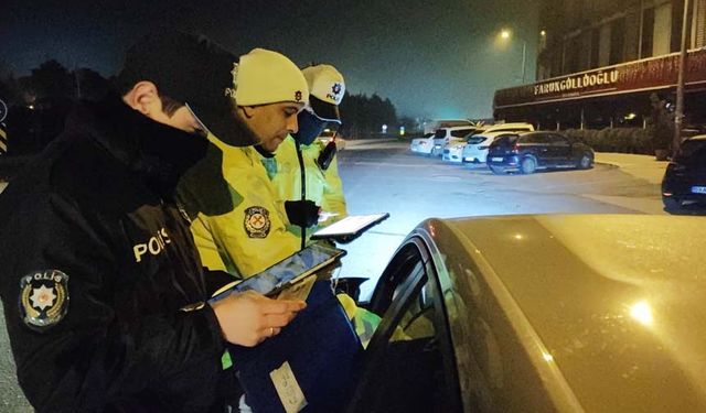 Düğün konvoyunda yolu trafiğe kapattılar... 5 sürücüye cezai işlem uygulandı