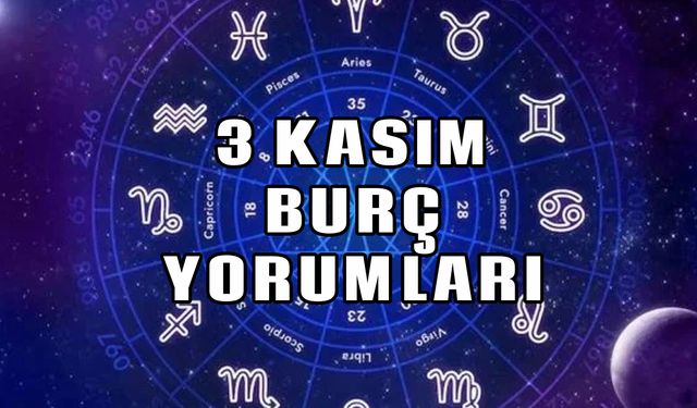 3 Kasım 2023 Pazar günlük aşk para sağlık burç yorumları