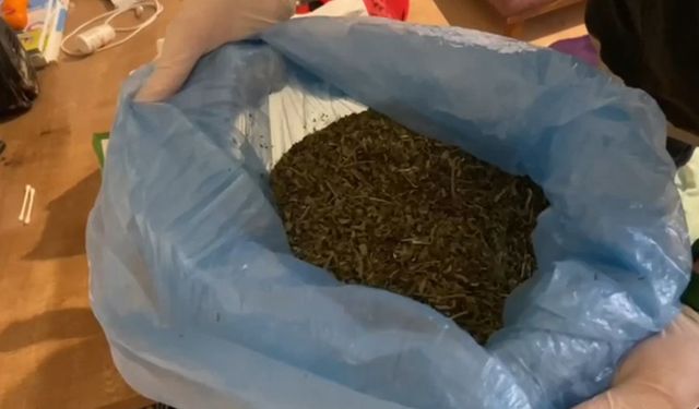 10 kilo 705 gram uyuşturucu ele geçirildi