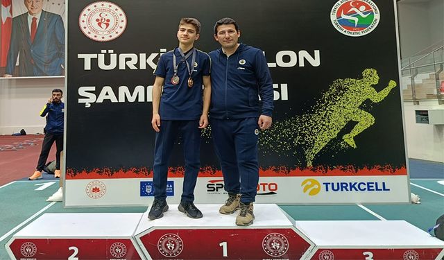 Atletizmde Türkiye dereceleri kazandılar