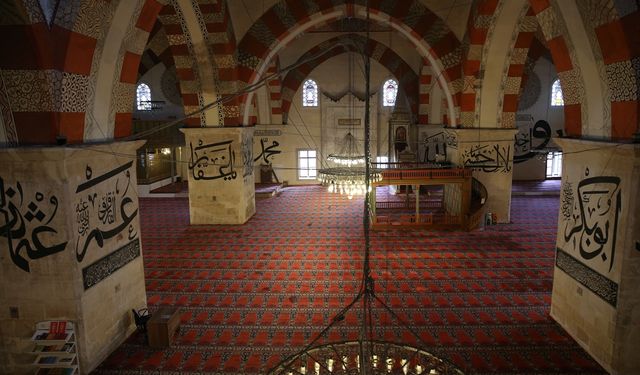 Edirne'deki tarihi camiler ramazana hazır