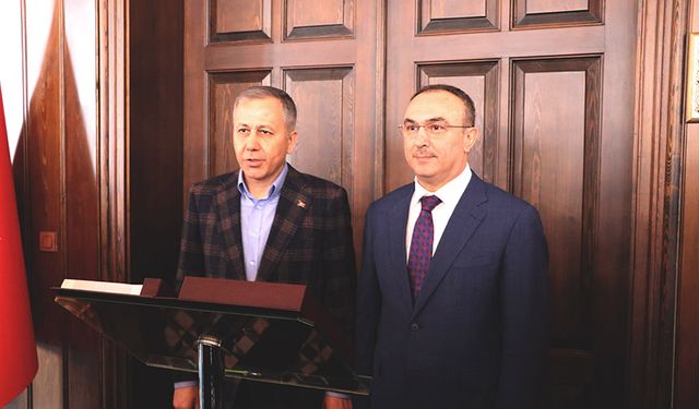 İçişleri Bakanı Yerlikaya, Vali Soytürk'ü ziyaret etti