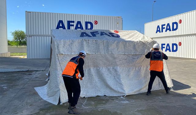 AFAD Gönüllüleri Saha Eğitimlerine devam ediyor