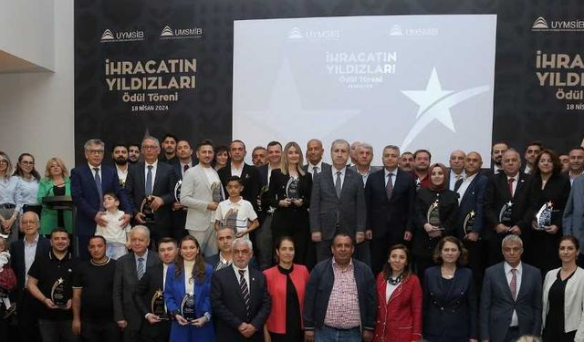 Bursa'da meyve ve sebze ihracatında başarılı firmalara ödül verildi