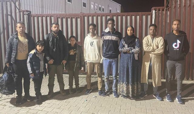 15 göçmen yakalandı
