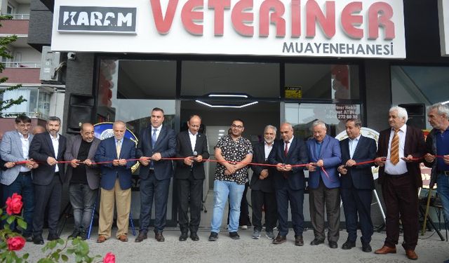Karam Veteriner Muayenehanesi hizmete açıldı