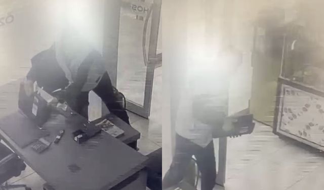 Laptop Bilgisayar hırsızı kıskıvrak yakalandı