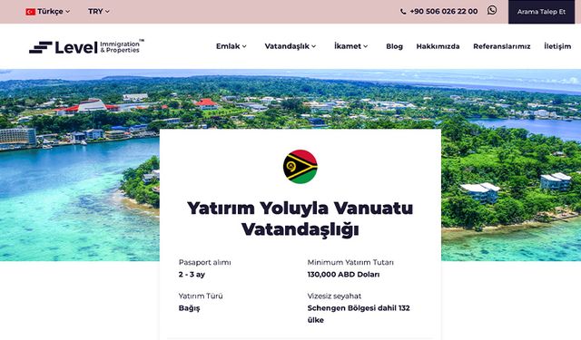 Vanuatu'da Yatırım Yaparak Nasıl Vatandaş Olunur?