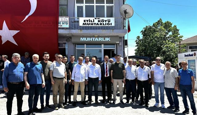 AK Parti İl Teşkilatı da köy hayrına katıldı