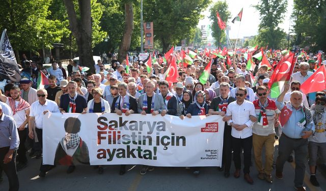 "Büyük Filistin Yürüyüşü" düzenlendi