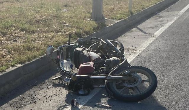 Otomobil ile motosiklet çarpıştı: 1 kişi öldü