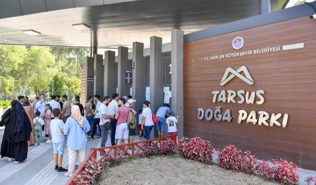 Doğa Parkı'na ziyaretçi akını