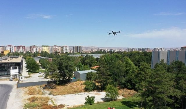 Drone ile kapsamlı ilaçlama