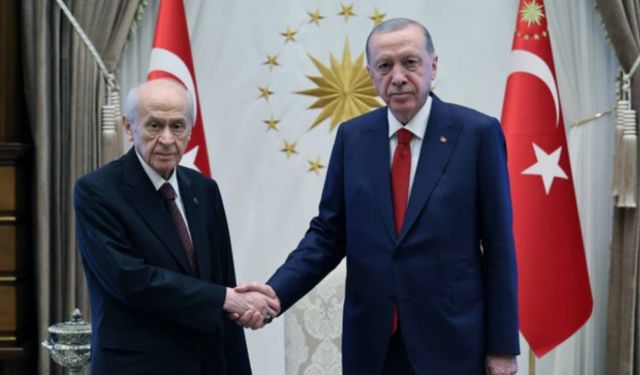 Erdoğan ile Bahçeli görüşmesi 50 dakika sürdü