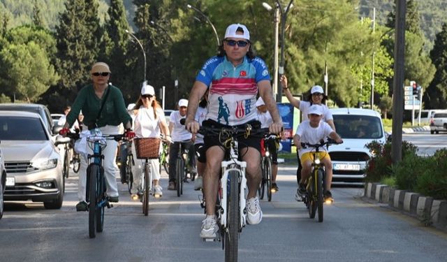 Pedallar temiz çevre için çevrildi