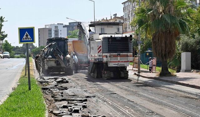 Sıfır asfalt çalışmaları başladı