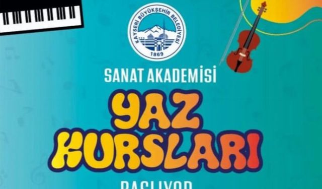 Yaz kursları için kayıtlar başlıyor