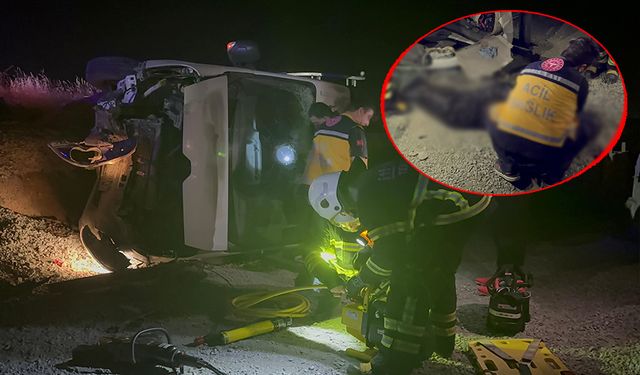 Çerkezköy’de feci kaza: Sürücü hayatını kaybetti