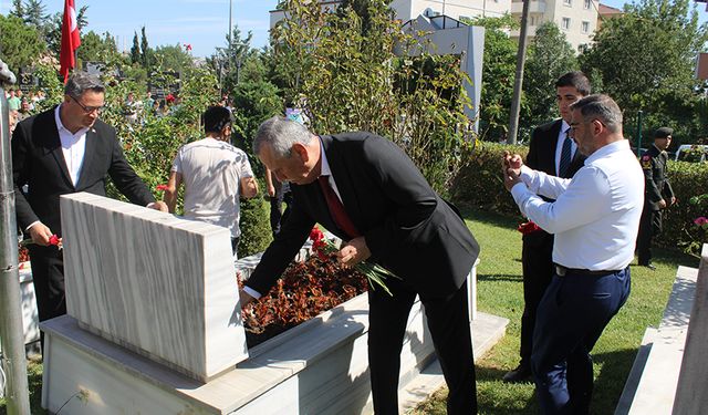 Çerkezköy’de şehitler anıldı