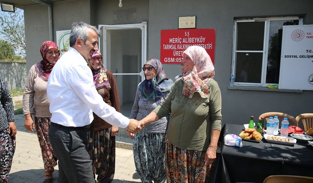 Edirne'de kadınların işlediği yer fıstığı tüm Türkiye'de