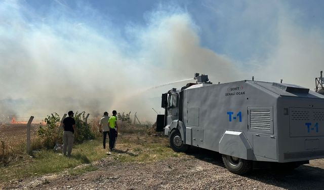 Kırklareli'nde çıkan anız yangını kontrol altına alındı