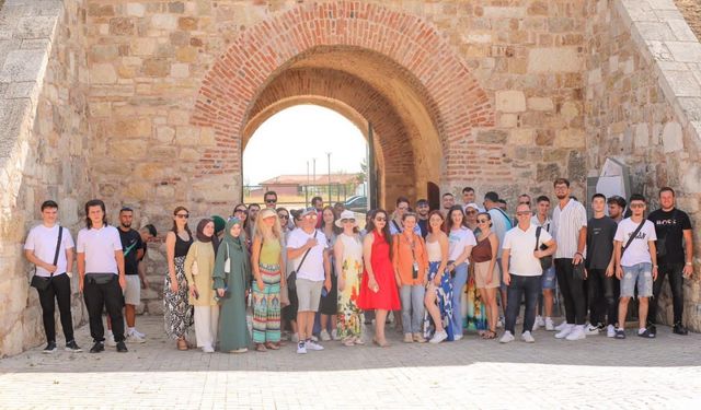 Kursiyerler Edirne'nin tarihi ve kültürel mekanlarını gezdi