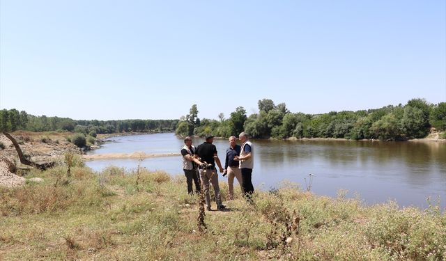 Meriç Nehri'nde kontrollü sulamaya geçildi