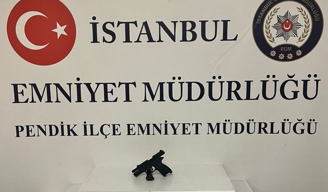 Motosiklet sürücüsünü tehdit eden zanlı yakalandı