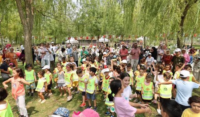 Başkan Büyükgöz, minikleri piknikte ağırladı