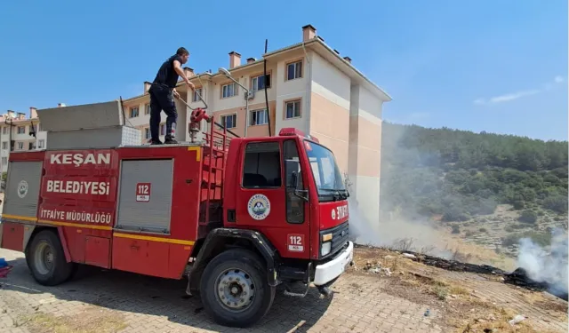 İtfaiye Müdürlüğü 6 ayda 834 olaya müdahale etti