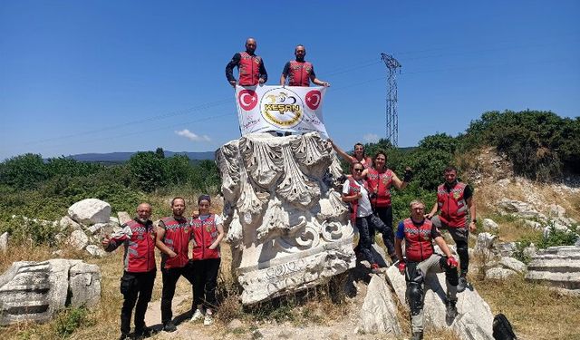 Motosiklet Kulübü Erdek'ten döndü