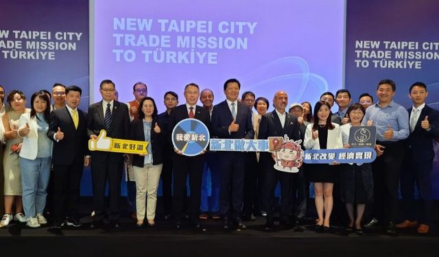 Yeni Taipei İhracat Geliştirme Heyeti Türkiye'ye geldi