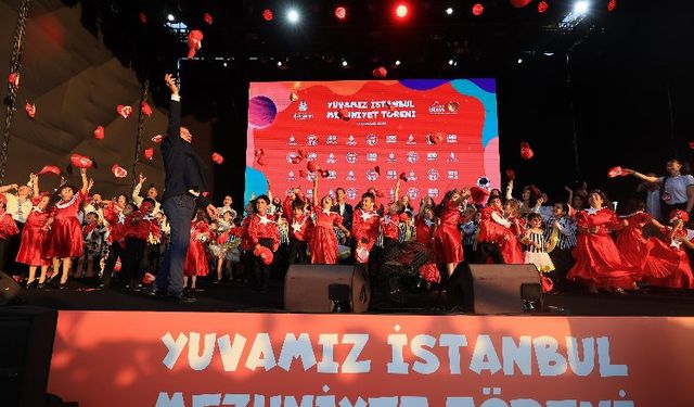 Yuvamız İstanbul'da mezuniyet coşkusu yaşandı