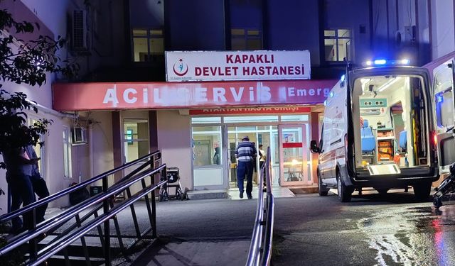 Kapaklı’da çocuklar arasında bıçaklı kavga: 1 ağır yaralı