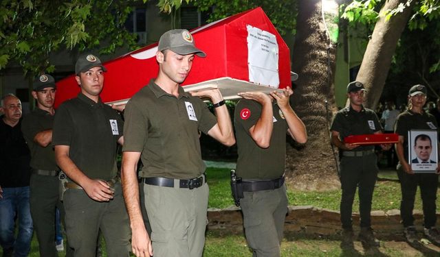 Şehit olan Orman İşletme Müdürü Dönertaş için tören düzenlendi