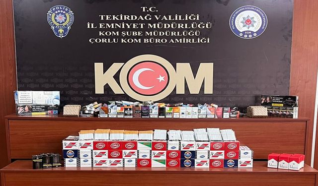 Polisten kaçakçılık operasyonu