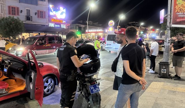 Yüksek ses ve egzoz denetiminde polis ekipleri 50 sürücüye cezai işlem uygulandı