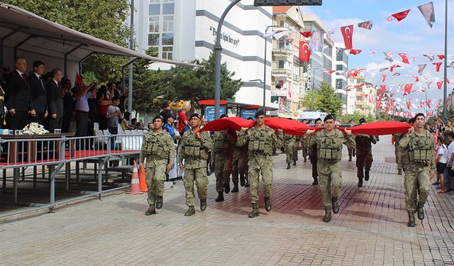 Çerkezköy’de 30 Ağustos Zafer Bayramı coşkuyla kutlandı