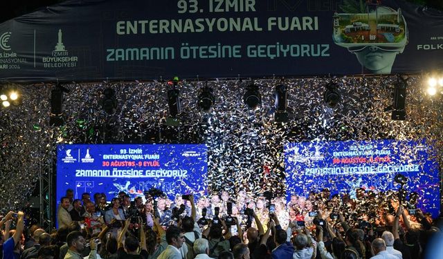 93. İzmir Enternasyonal Fuarı "teknoloji" temasıyla başladı