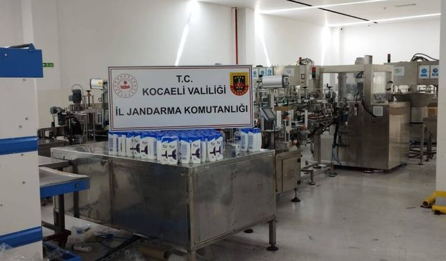 82 bin 944 sahte şampuan Kocaeli'de ele geçirildi