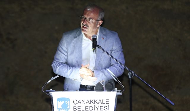 Çanakkale'de 61. Uluslararası Troia Festivali'nin resmi açılışı gerçekleşti