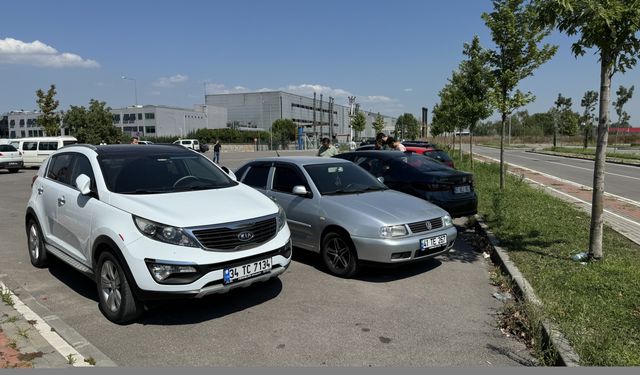 Emniyet Müdürlüğü otoparkındaki şüpheli bacağından vurularak etkisiz hale getirildi