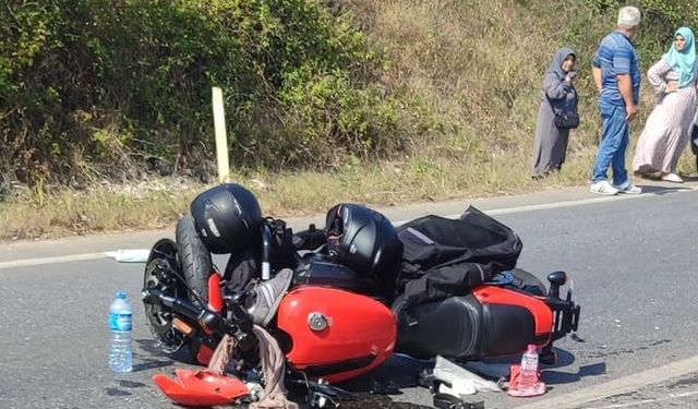 Hafif ticari araçla motosikletin çarpışması sonucu 1 kişi öldü