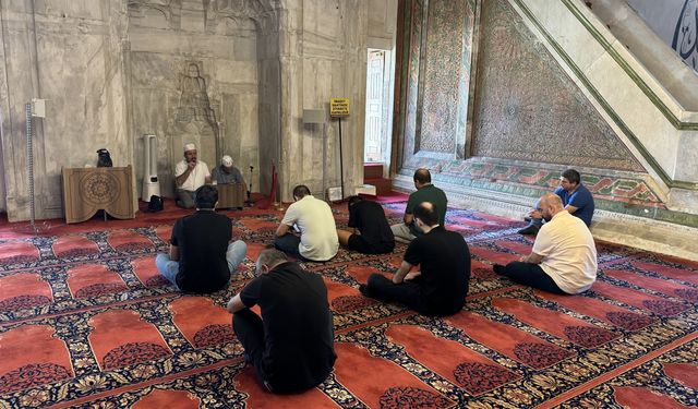 Hayatını kaybeden Edirne Göç İdaresi personeli için mevlit okutuldu