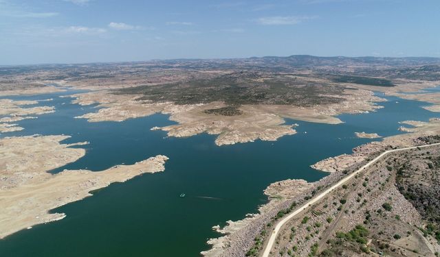 İçme suyu sağlayan barajın doluluk oranı yüzde 17'ye düştü