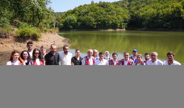 İl Tarım ve Orman Müdürlüğü, 30 gölete sazan yavrusu bıraktı